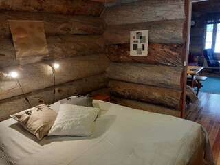 Шале Isokelo Log Apartments Салла One-Bedroom Apartment with Sleeping Loft and Sauna-16